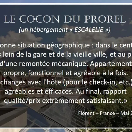 Le Cocon Du Prorel Briançon Exterior foto